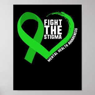 Affiche Lutter contre la stigmatisation et la dépression d