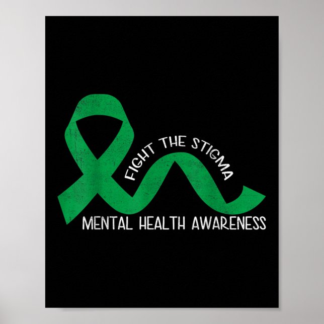 Affiche Lutter contre la stigmatisation et la prévention d (Devant)