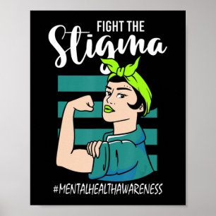 Affiche Lutter contre la stigmatisation et la stabilité me