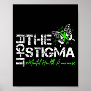 Affiche Lutter contre la stigmatisation et le suicide en s