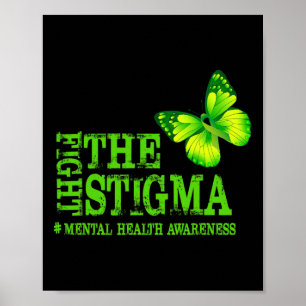 Affiche Lutter contre la stigmatisation Mois de sensibilis