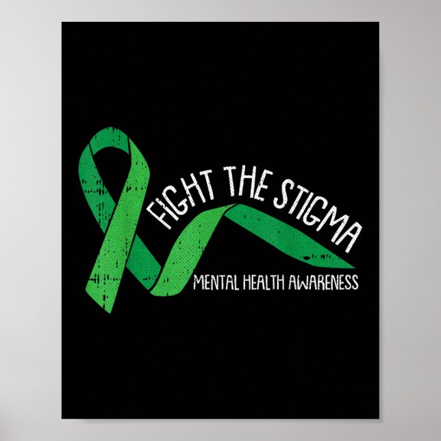 Affiche Lutter Contre La Stigmatisation Santé Mentale Ruba (Devant)