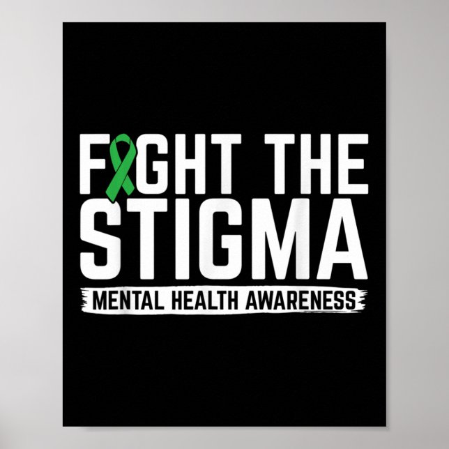 Affiche Lutter contre la stigmatisation Sensibilisation à  (Devant)