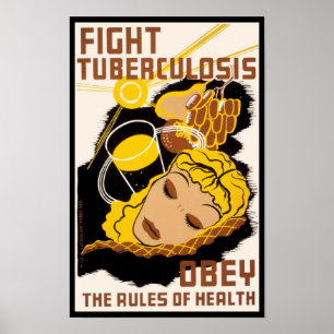 Affiche Lutter contre la tuberculose