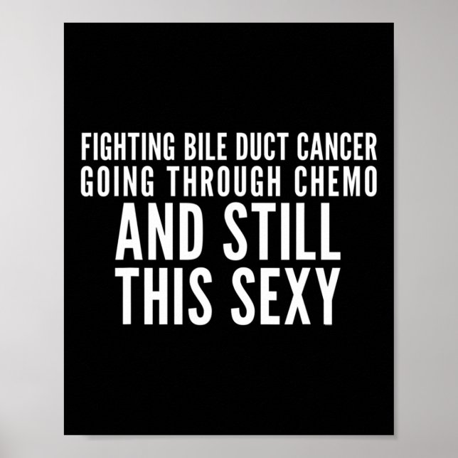 Affiche Lutter Contre Le Cancer De La Bile Duct À Travers  (Devant)