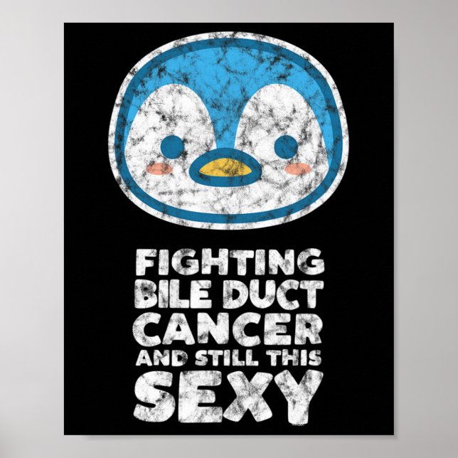 Affiche Lutter contre le cancer de la bille Duct encore ce (Devant)