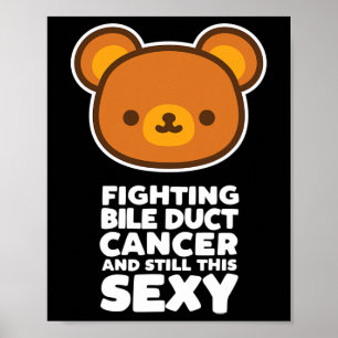 Affiche Lutter contre le cancer de la bille Duct Toujours