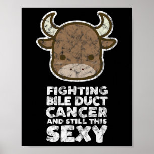Affiche Lutter contre le cancer de la bille Duct Toujours 