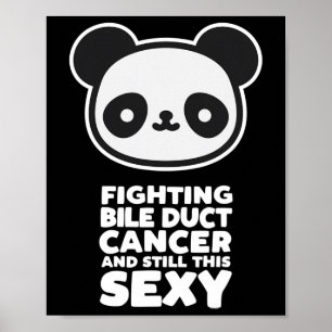 Affiche Lutter contre le cancer de la bille Duct Toujours