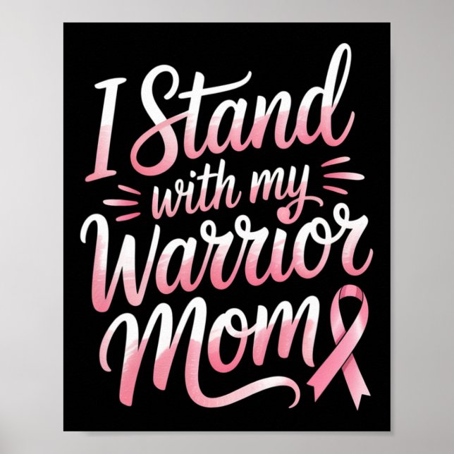 Affiche Lutter Contre Le Cancer Du Sein Hommes Fils Enfant (Devant)