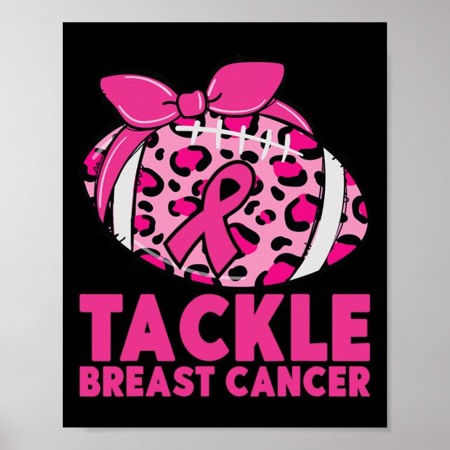 Affiche Lutter contre le cancer du sein Sensibilisation au (Devant)