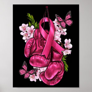 Affiche Lutter Contre le cancer du sein Sensibilisation Ga