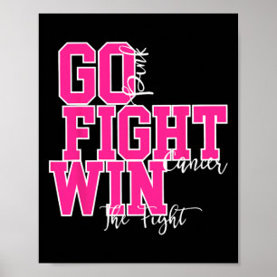 Affiche Lutter contre le cancer Pink Breast Cancer Sensibi