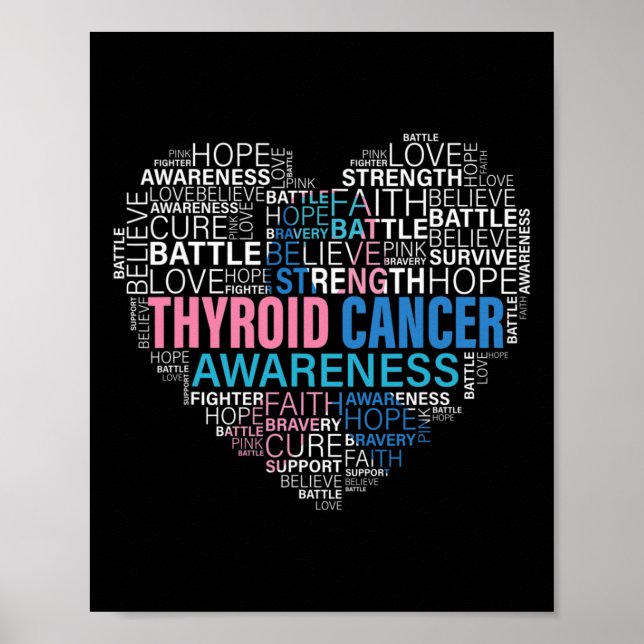 Affiche Lutter contre le cancer Soutenir l'espoir Un guerr (Devant)