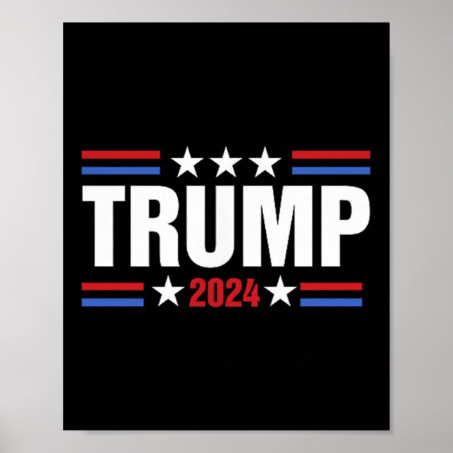 Affiche Lutter contre les légendes ne meurt jamais Trump 2 (Devant)