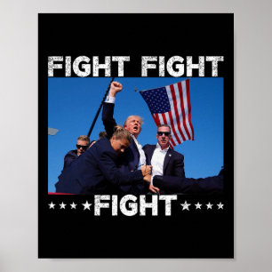 Affiche Lutter contre Trump 2024 Vote Trump