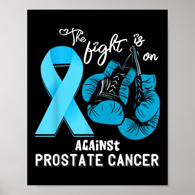 Affiche Lutter Soutien Cancer de la prostate Guerrier Pros (Devant)