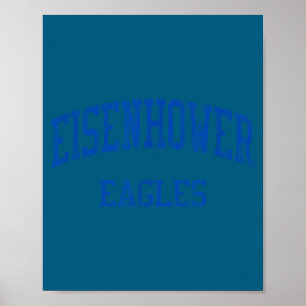 Affiche Lycée Eisenhower Shelby Township Mi Vinta