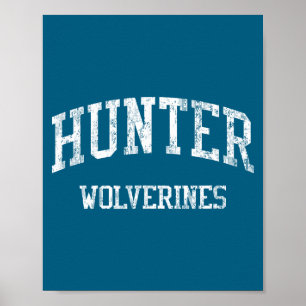 Affiche Lycée Hunter hs West Valley City UT vintage