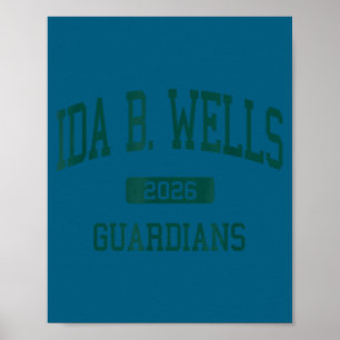 Affiche Lycée Ida b. wells promotion 2026 Portland or