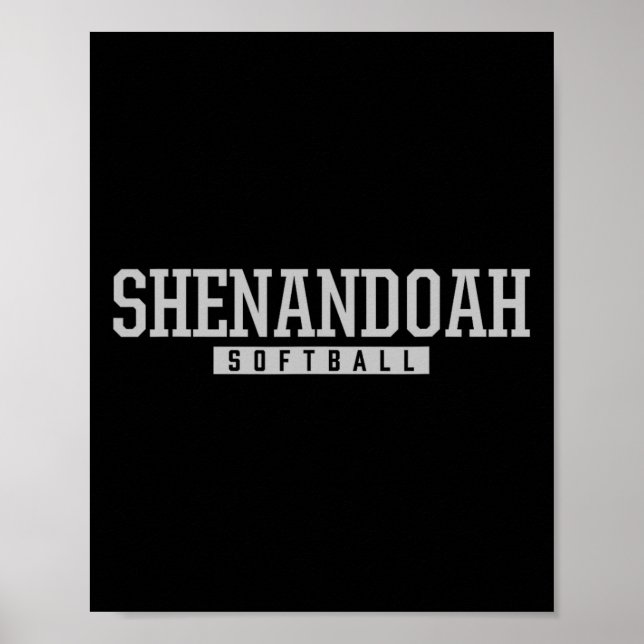 Affiche Lycée Shenandoah Softll  (Devant)