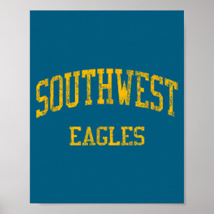 Affiche Lycée Southwest high school hs miami fl sports vin