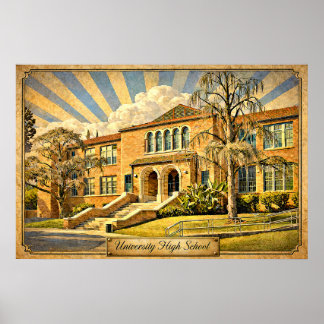 Affiche Lycée University High School