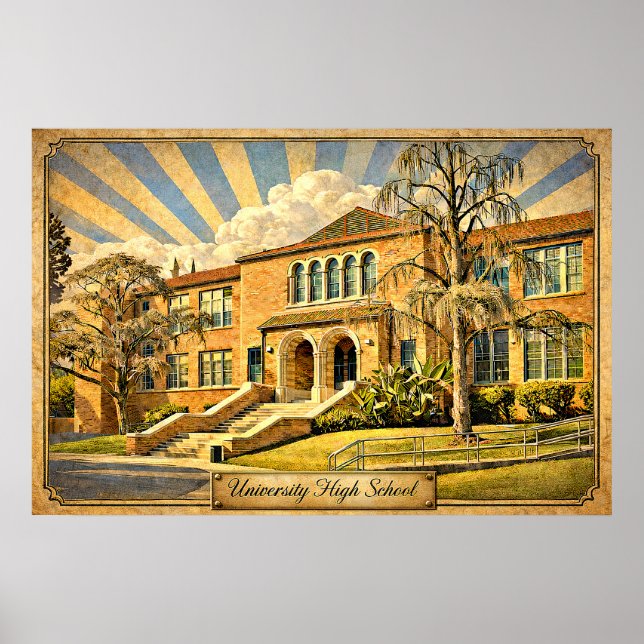 Affiche Lycée University High School (Devant)