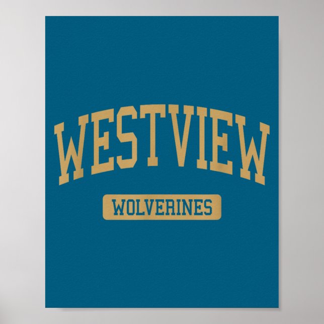Affiche Lycée Westview hs San Diego ca sport universitaire (Devant)