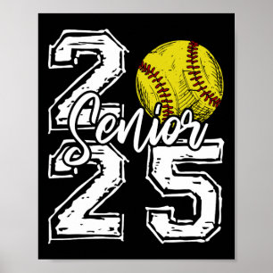 Affiche Lycéens de la promotion 2025 de softball Senior 20