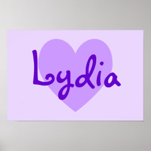 Affiche Lydia in Purple