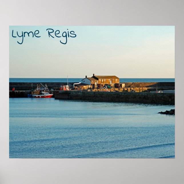 Affiche Lyme Regis Cobb (Devant)