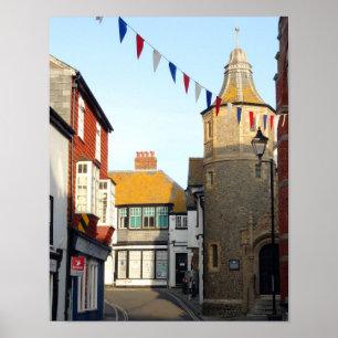 Affiche LymeRegis, Dorset, Angleterre