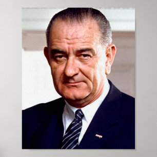 Affiche Lyndon B Johnson