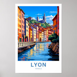 Affiche Lyon France