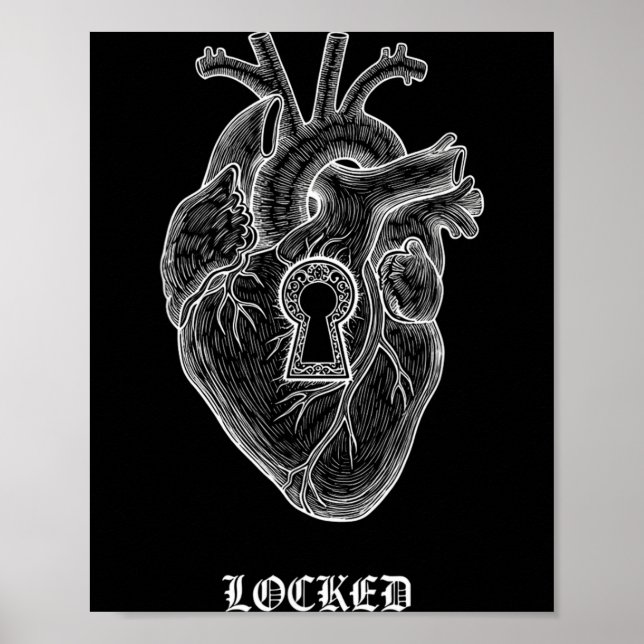 Affiche Lyriclyfe-manches longues Chemise-achy Breaky Hear (Devant)
