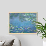 Affiche Lys d'eau Claude Monet<br><div class="desc">Poster de Water Lilies peinture d'art de paysage botanique par Claude Monet</div>