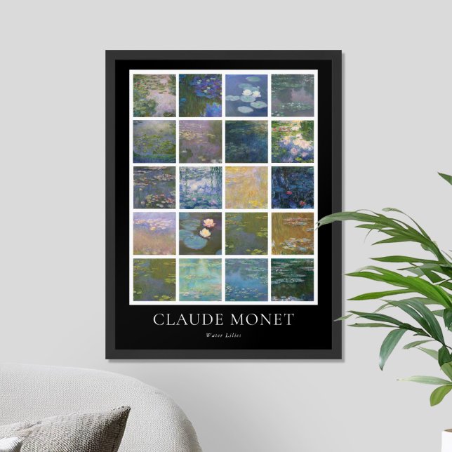 Affiche Lys d'eau Claude Monet (Créateur téléchargé)