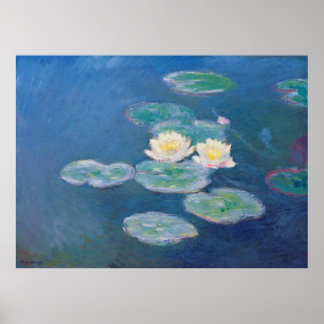 Affiche Lys d'eau - Claude Monet