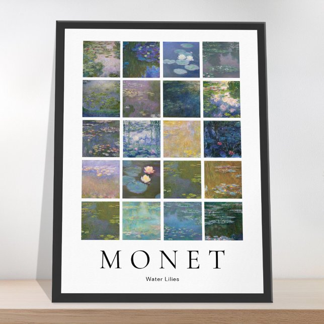 Affiche Lys d'eau Monet (Créateur téléchargé)