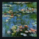Affiche Lys d'eau par Monet<br><div class="desc">Les nénuphars de Monet</div>