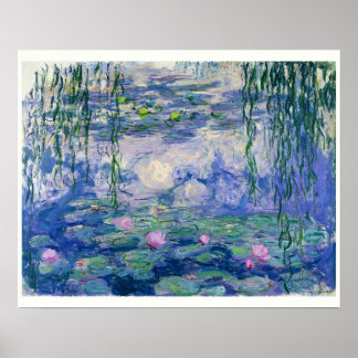 Affiche Lys d'eau par Monet | 16"x20"