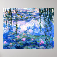 Lys d'eau rose Monet