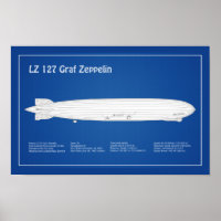 LZ 127 Graf Zeppelin - Plan directeur des navires 