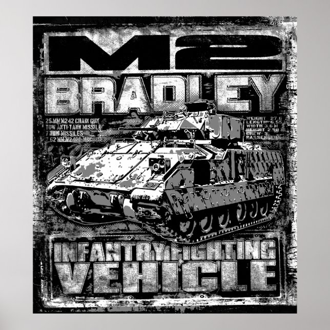 Affiche M2 Bradley (Devant)