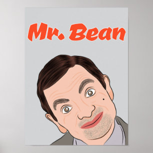 Affiche M. Bean (Rowan Atkinson) Fan Art