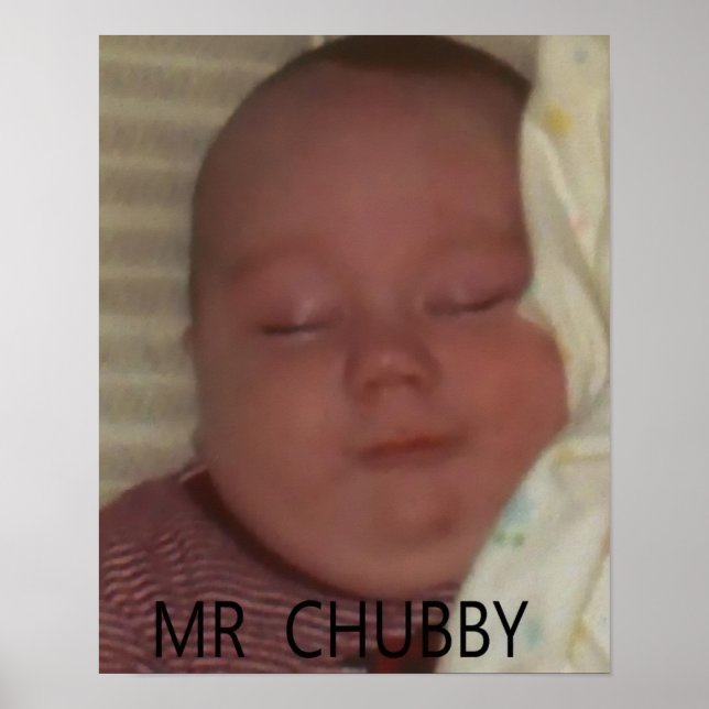 AFFICHE M. CHUBBY (Devant)