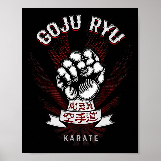 Affiche M Dam Goju Ryu Karate - Uni-adultes (Devant)