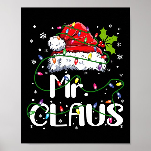 Affiche M. Et Mme Claus Couples Correspondant Au Pyjama De (Devant)
