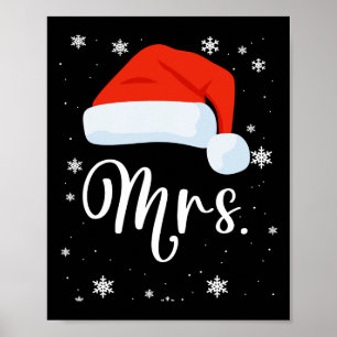 Affiche M. Et Mme Claus Couples Correspondant Au Pyjama De